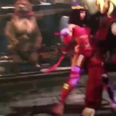 r/queensofleague users playing fighting games