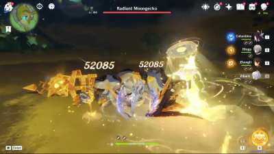 6.4 new world boss Radiant Moongecko via Kuroo