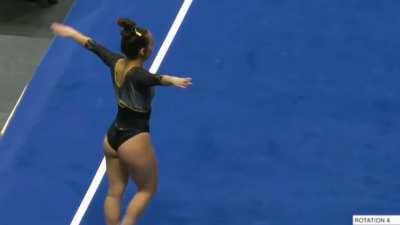 Carmella Calatafi: Towson gymnastics 💛🖤🤍🐯🤸‍♀️