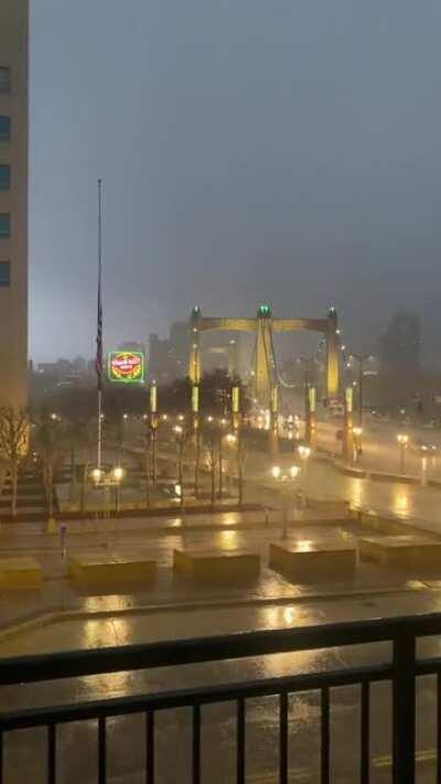 Little storm rolling into Minneapolis MN