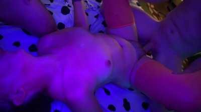 Didnt have time to wipe before the next guy entered my pussy