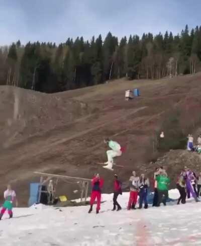 Gets up like he didn’t just murder someone.