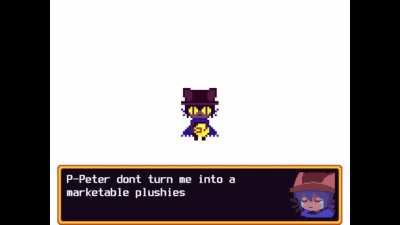 P-Peter dont turn me into marketable plushies