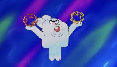 I’m surprised the Amazing World of Gumball hasn’t gotten its own video yet - the Sluzzlewurst