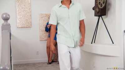 Cheating With The Horny Hosts Angela White & Roxie Sinner & Mick Blue Brazzers Exxtra