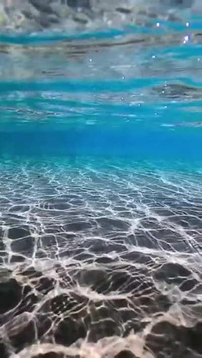 Refracted Light On The Bottom