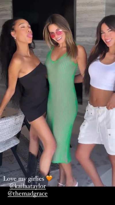 With her girlies 8/31/2023