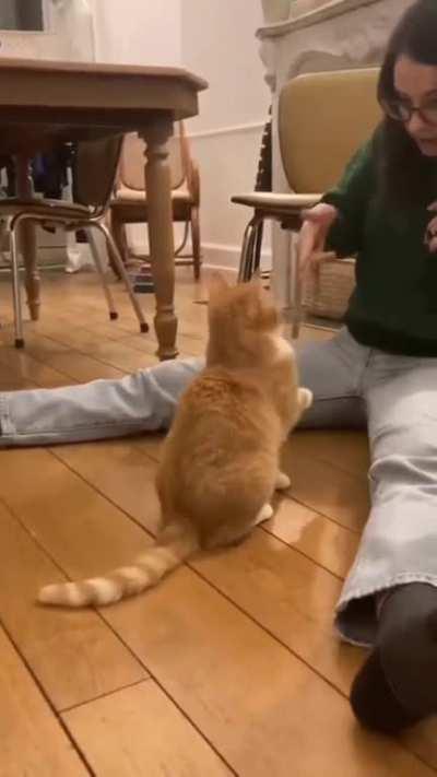 Very cooperative with my mum.ð¥°