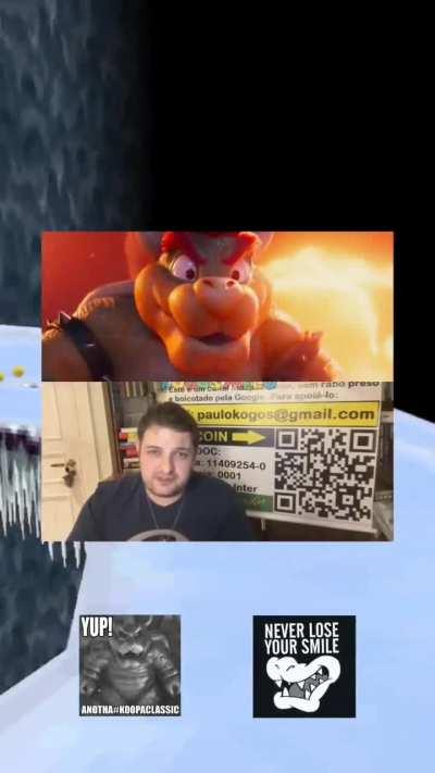 O cara vive num universo paralelo 