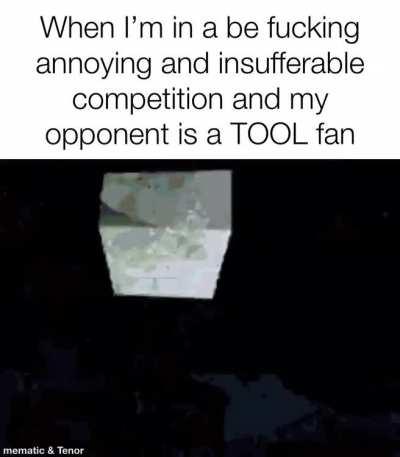“But like, you have to be super intelligent in order to understand tool man, tool is to sophisticated for your feeble mind” - Some TOOL fan