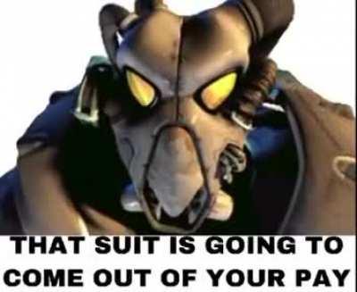 WHERE IS YOUR POWER ARMOR SOLDIER!!!