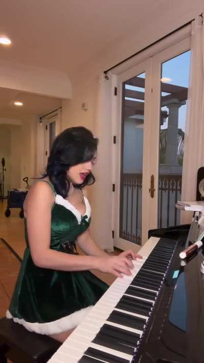 Playing Christmas Music