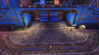 In my 6 years of playing RL, I have never seen a closer save than what my buddy just pulled off (Wait for the goal line view)