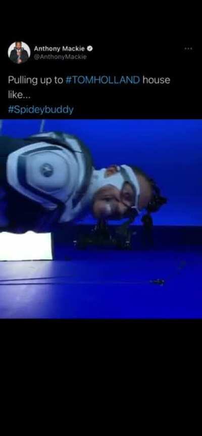 Anthony Mackie posted this on his Twitter today 😂