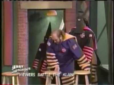 Jerry Springer host KKK family
