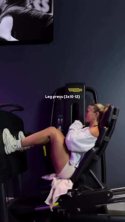 'Workout with me' - IG April 2026