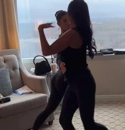 Dancing with Heidi from new tiktok