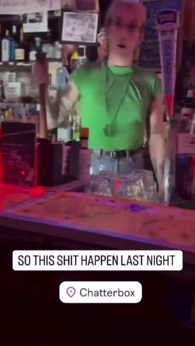 Bartender at LGBTQ+ friendly bar kicks out Trump supporter who is upset about being discriminated against