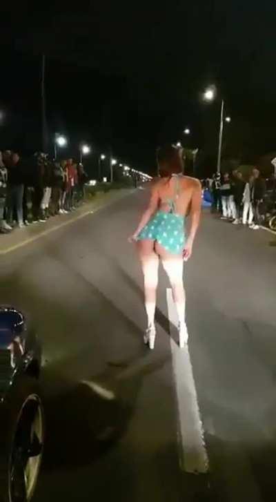 Go when the panties drop