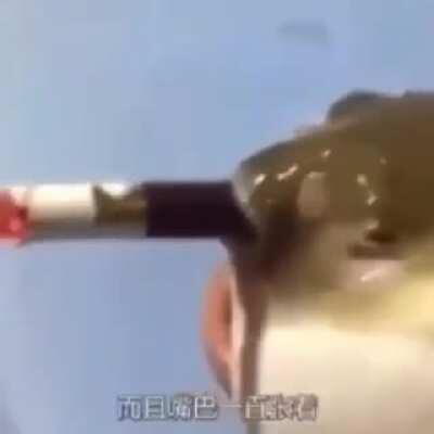 Puffer having a quick puff