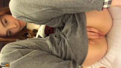 Playing in Her Pajamas