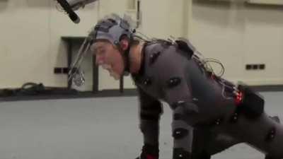 Benedict Cumberbatch's mocap performance for Smaug in the Hobbit films