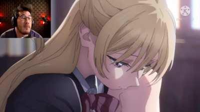 markiplier reacts to akebi's sailor uniform