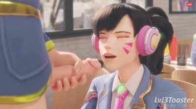 D.va Accidentally Sucks A “Popsicle”