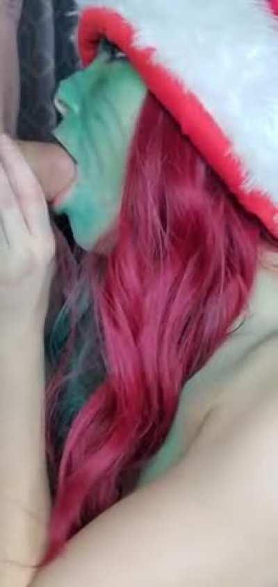 grinch sucks off santa