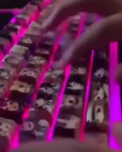 I wonder what the typist looks like.