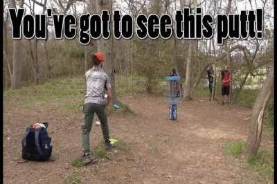 You've got to see this putt