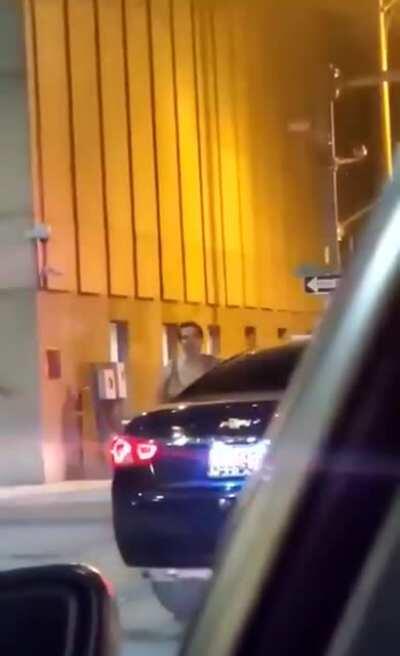 Assaulting an Officer