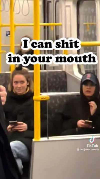 Hostage situation on public transport