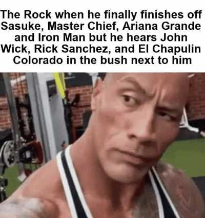 the rock