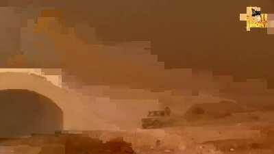 [Combat edit] Jabhat al-Nusra capture Abu Duhur airbase during a sand storm with an SVBIED, artillery, technicals, and mobile infantry squads donning GoPros on September 9, 2015