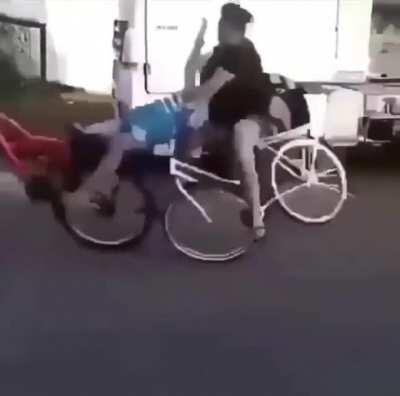 Nothing like a spot of cycling to free the soul