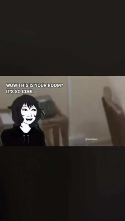 Te pones como lokita