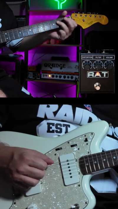 Playing nirvana with: ProCo Rat / Full video on my YouTube channel