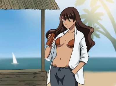 Transformation animation beach - MTF/TGTF - Rikeza