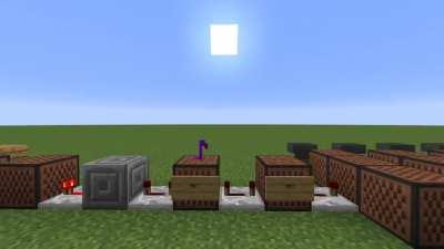 Mr. Blue Sky (Or at least the beginning) with note blocks. Might do the rest some other day