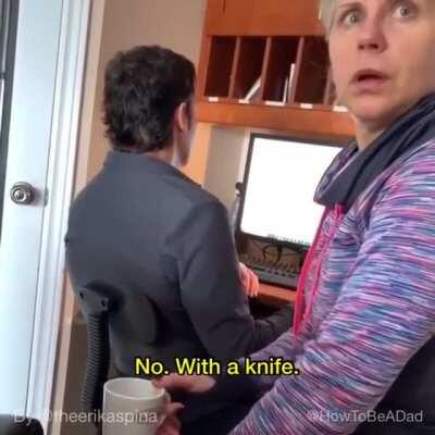 One of the proudest moment of a Dad, when your kid starts making Dad jokes of her own