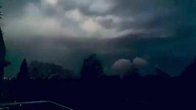 Beautiful lightning in Johannesburg