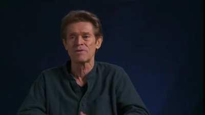 Willem Dafoe only agreed to return in nwh as long as he was allowed to take part in the stunt and fight scenes himself. Goat stuff