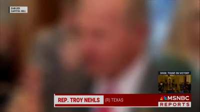Just Republican Representative Troy Nehls demanding blind obedience to a tyrant currently dismantling American democracy