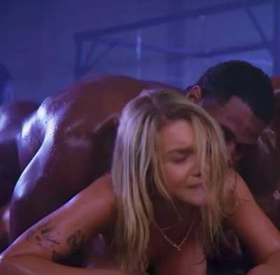 Gabbie Carter getting manhandled by Jax Slayer