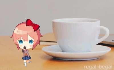 Feeding the tiny Bun a steady stream of tiny cupcakes