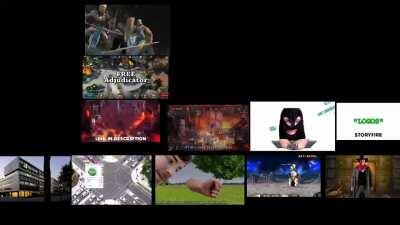 All of Pyro's sponsored sections playing at the same time (as of march 16th)