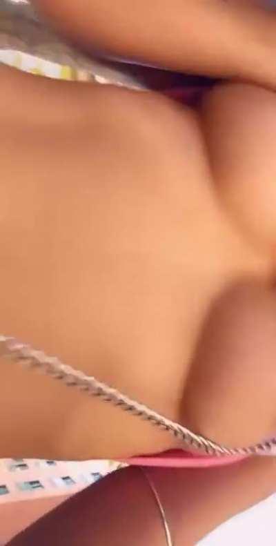 I like flashing my tits in public ;) [OC]