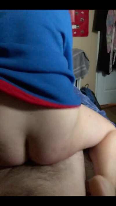 Riding him like a good little slut [oc]