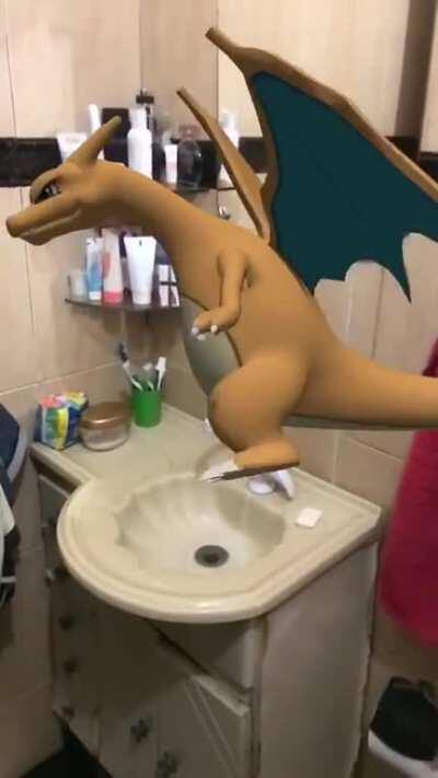 CARALHO CHARIZARD!SAI DAI